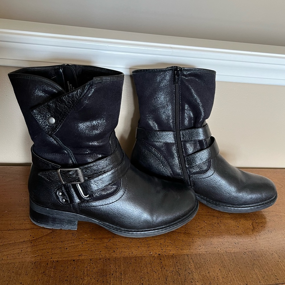 Women’s Bare Traps Hailie Boot, black, size 10W